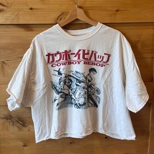 Cowboy Bebop crop top tee shirt